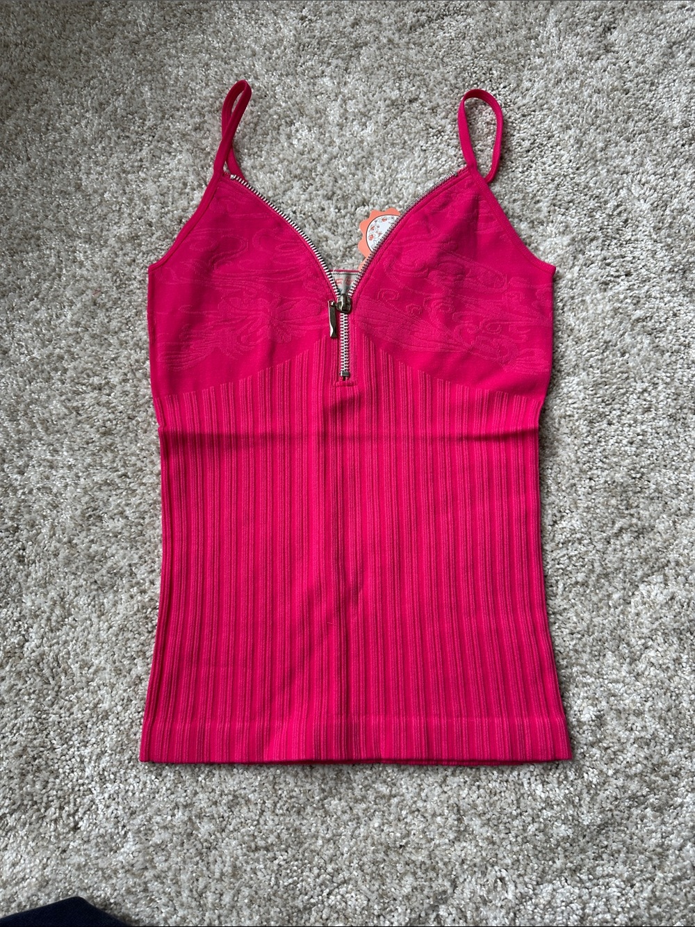 Y2K FUSCHIA TANK TOP